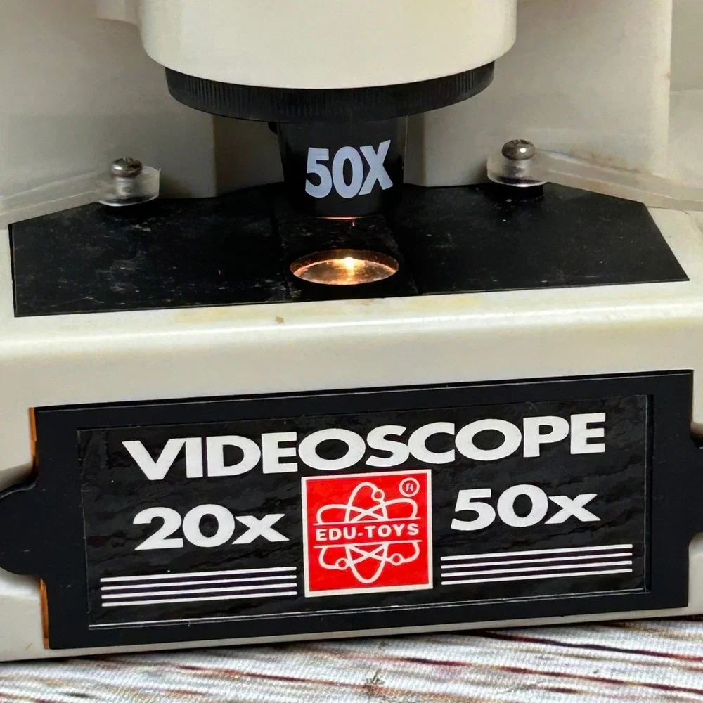Edu-Toys Videoscope‎ VS-20501 Science Tech Microscope 20x 50x Mag Tested
